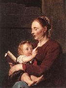 GREBBER, Pieter de Mother and Child sg painting